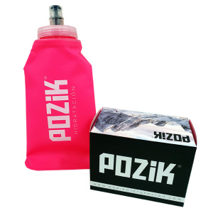 BIDON SILICONA 500ML ROSA POZIK